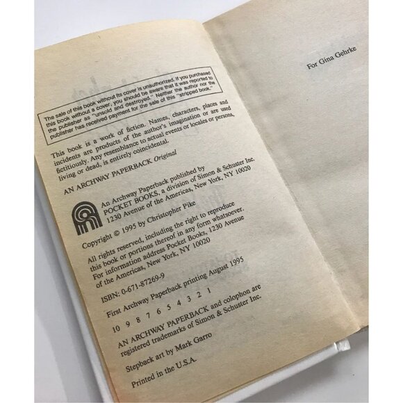 1995 Christopher Pike The Lost Mind Perma Bound Book - Picture 5 of 7